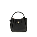 Tory Burch Schwarze Kalbsleder Bos Taurus Bucket Bag