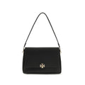 Tory Burch Schwarze Bos Taurus Kalbsleder Schultertasche