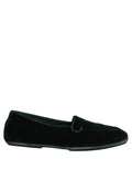 Dolce & Gabbana Grüne Samt-Slipper für Herren