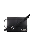 Karl Lagerfeld Schwarze Crossbody-Tasche aus Polyethylen