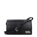Karl Lagerfeld Schwarze Crossbody-Tasche aus Polyethylen