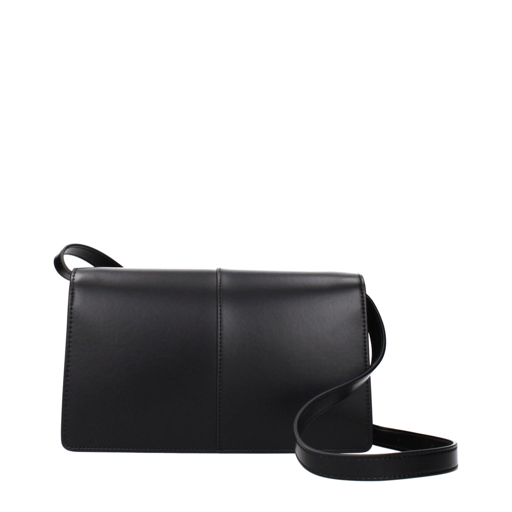 Karl Lagerfeld Schwarze Crossbody-Tasche aus Polyethylen