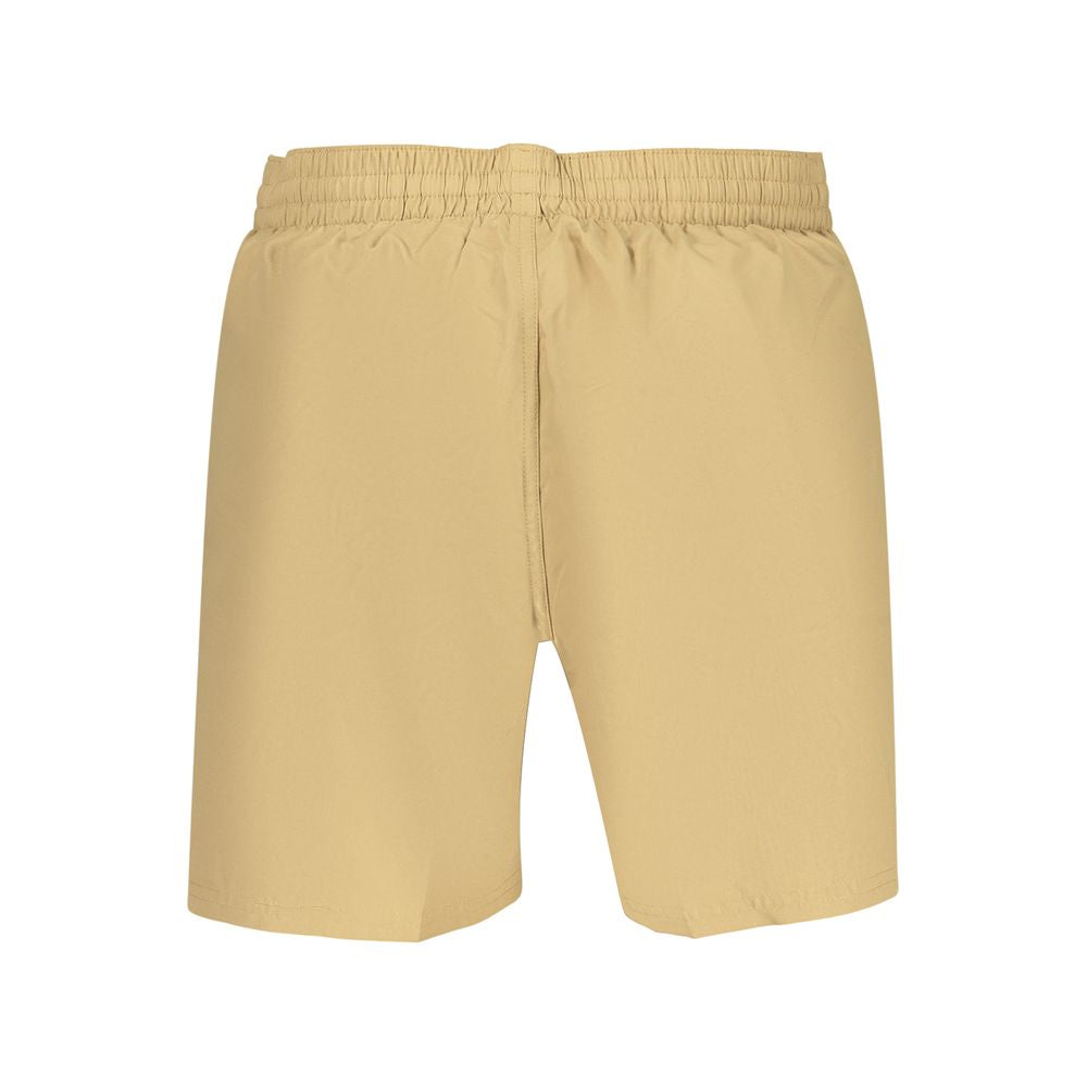 Beige Polyester Herren-Boxershorts