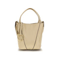 Chloé Beige Kalbsleder Bos Taurus Schultertasche