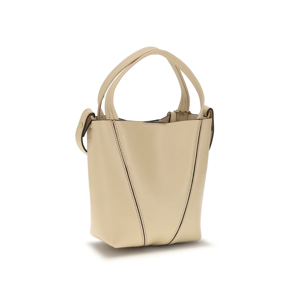 Chloé Beige Kalbsleder Bos Taurus Schultertasche