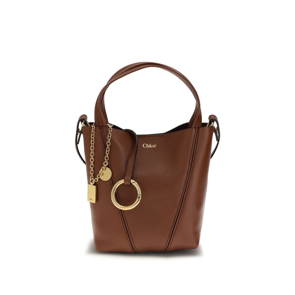 Chloé Braune Kalbsleder Bos Taurus Schultertasche