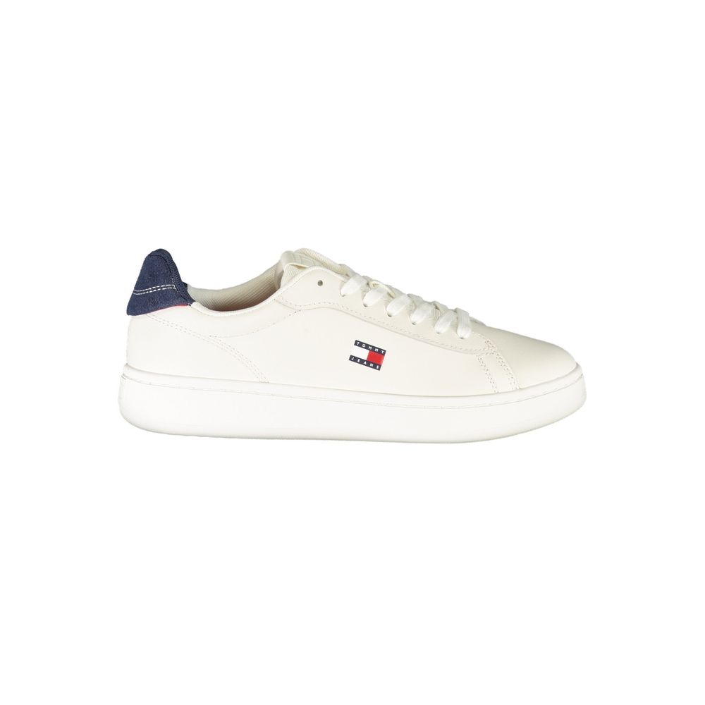 Tommy Hilfiger Bianco Polyurethane Damensneaker