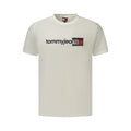 Tommy Hilfiger Bianco Baumwoll-T-Shirt für Herren