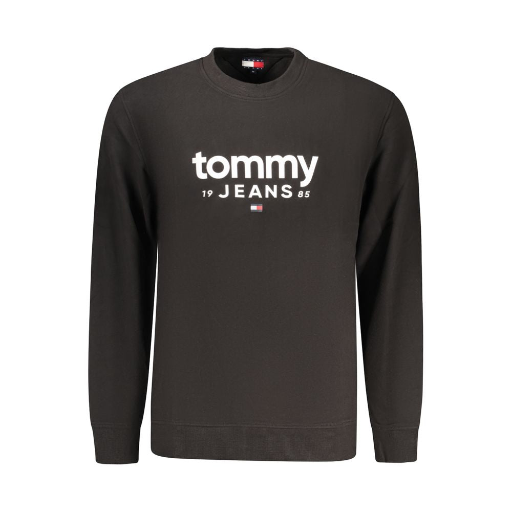 Tommy Hilfiger Schwarzer Baumwoll-Sweatshirt