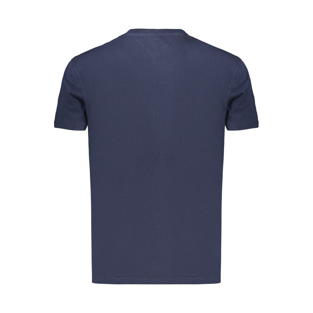 Tommy Hilfiger Blaues Baumwoll-T-Shirt