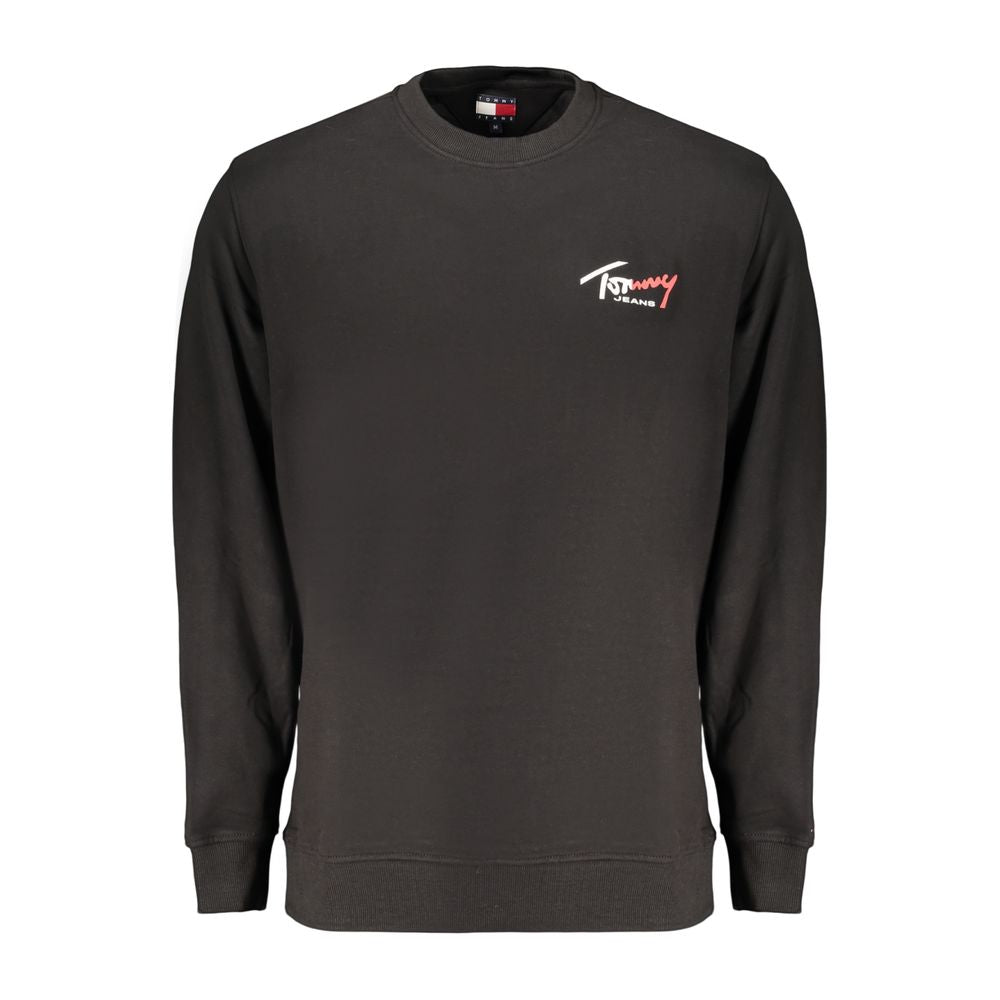 Tommy Hilfiger Schwarzer Baumwoll-Sweatshirt