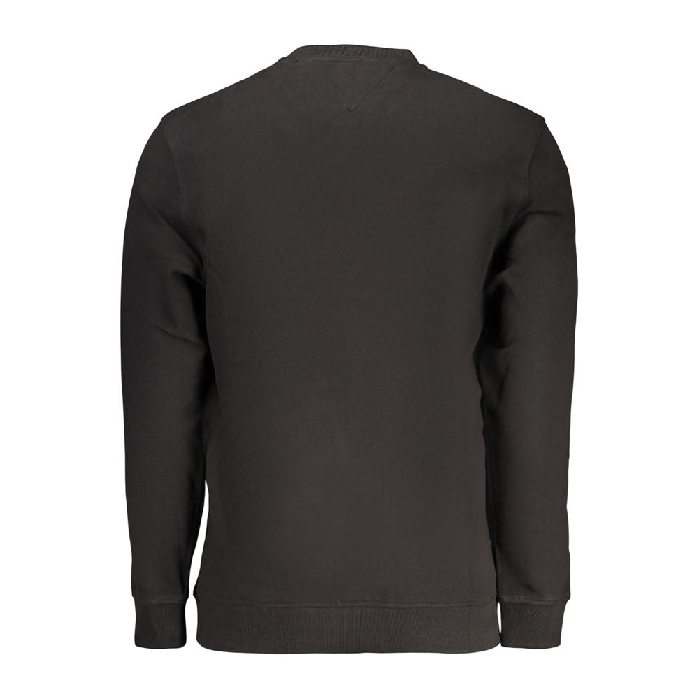 Tommy Hilfiger Schwarzer Baumwoll-Sweatshirt