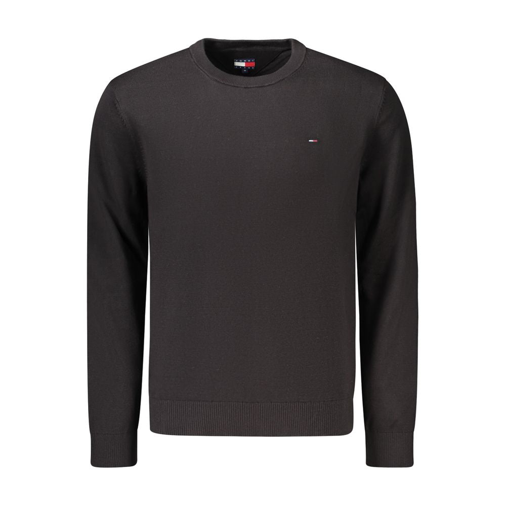 Tommy Hilfiger Schwarzer Baumwoll-Sweatshirt