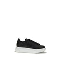 Alexander McQueen Schwarze Bos Taurus Plateau-Sneaker aus Kalbsleder