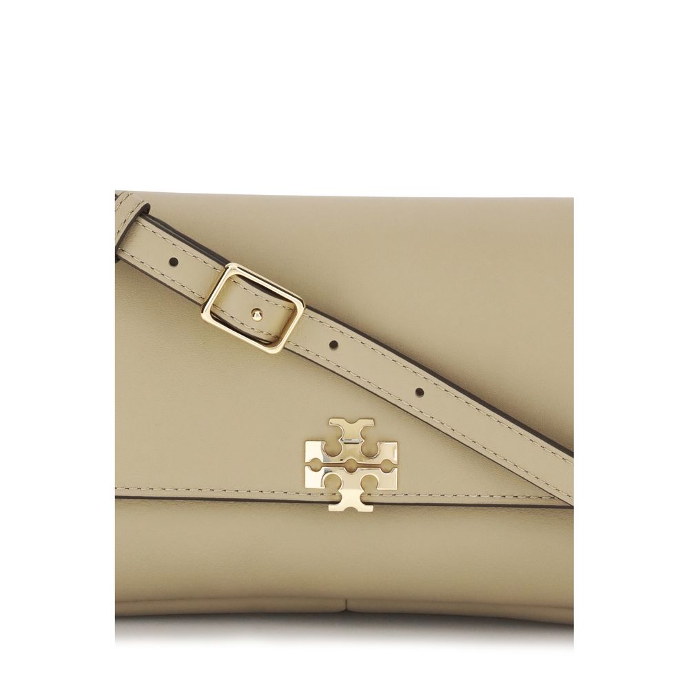 Tory Burch Beige Kalbsleder Bos Taurus Schultertasche