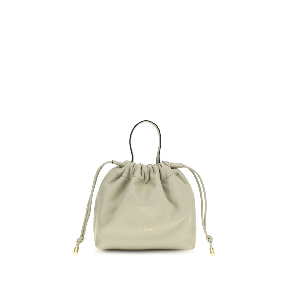 Chloé Graue Lammleder Schultertasche Ovis Aries Aries