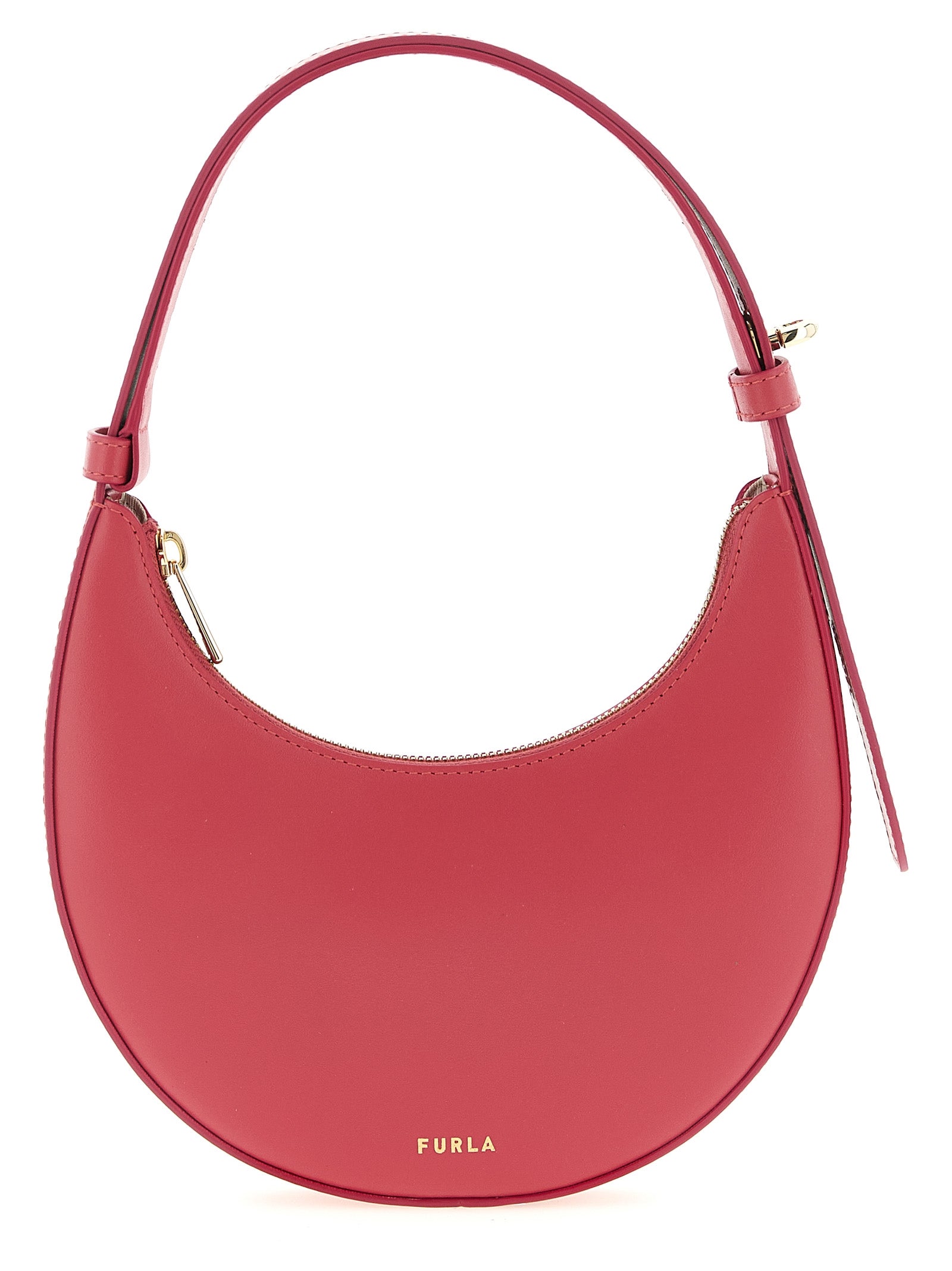 Furla Schultertasche aus Fuchsia-Kalbsleder