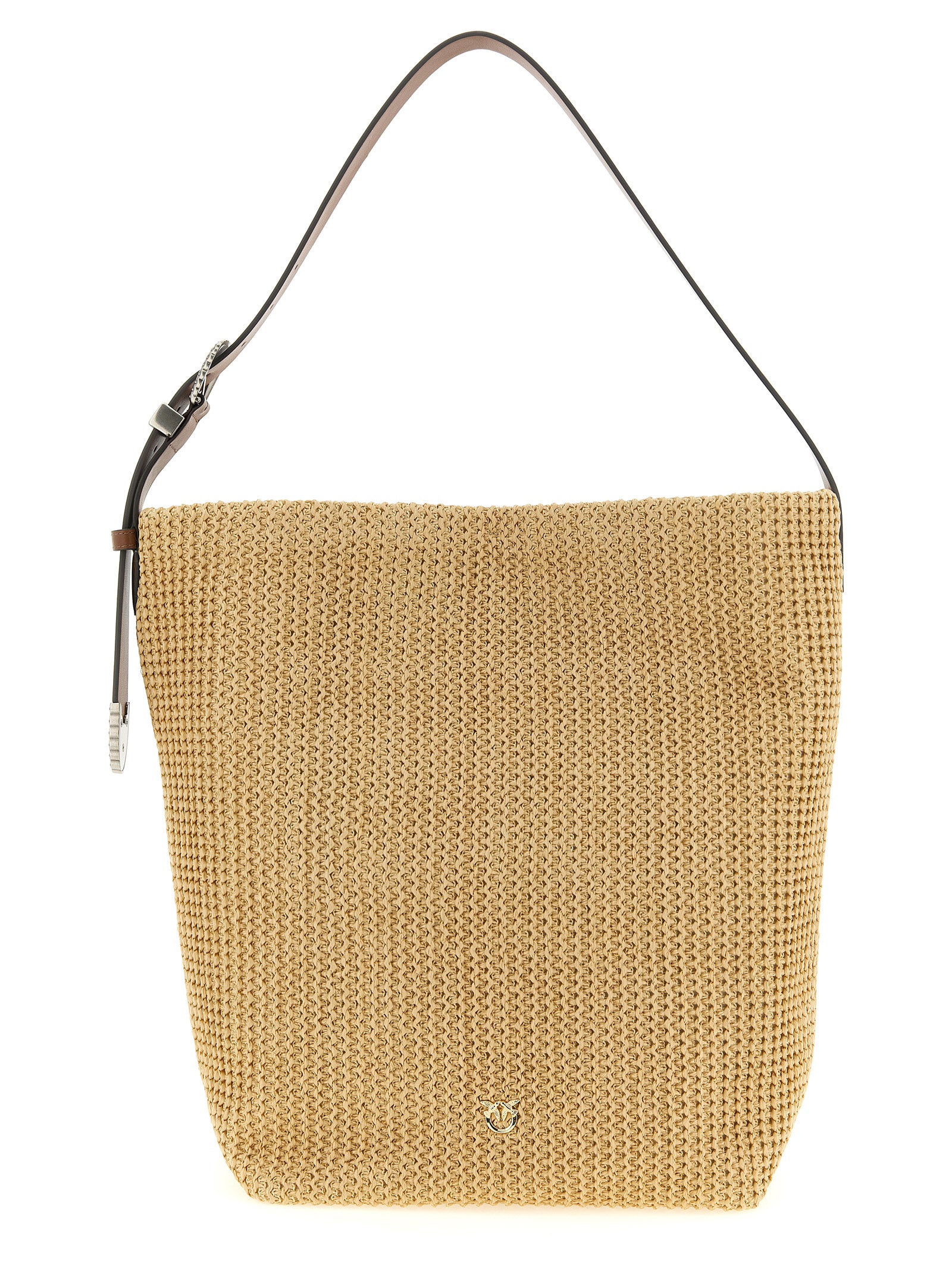 PINKO Schultertasche aus mehrfarbigem Rindsleder
