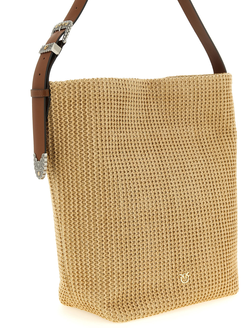 PINKO Schultertasche aus mehrfarbigem Rindsleder