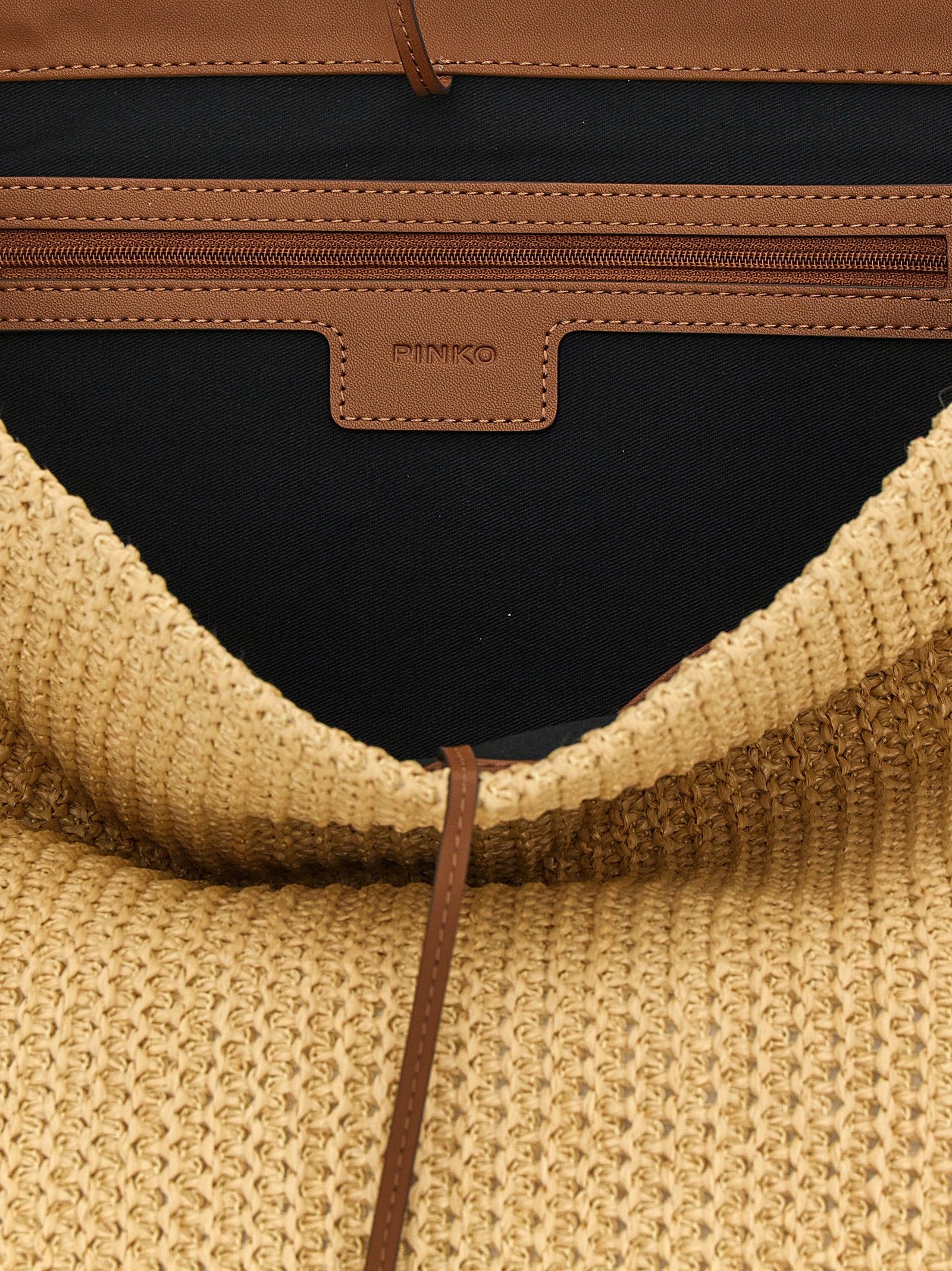 PINKO Schultertasche aus mehrfarbigem Rindsleder