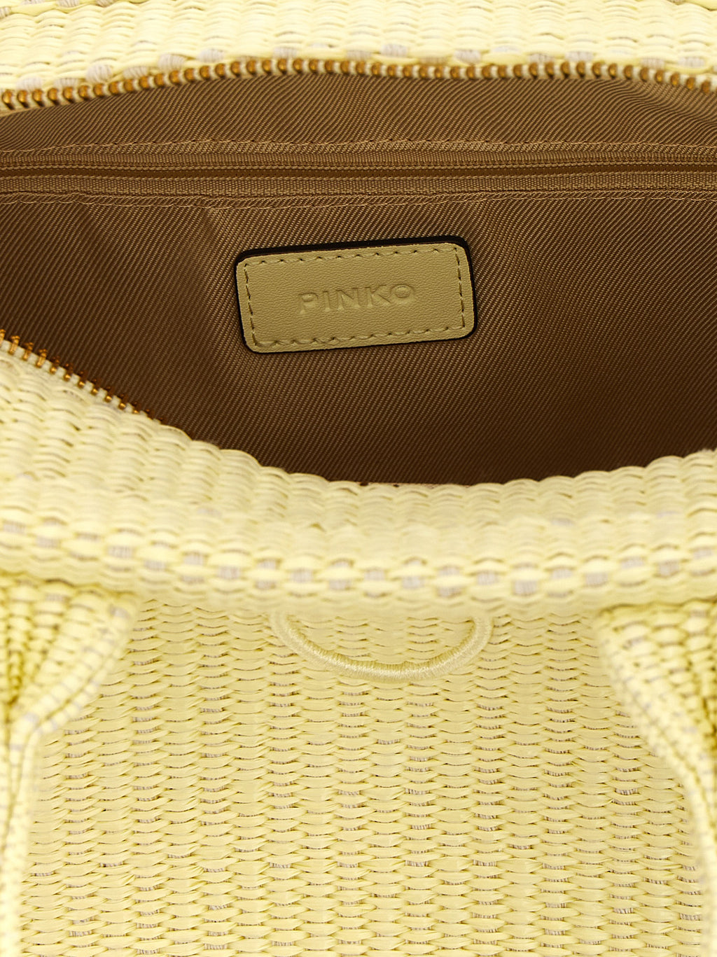 PINKO Zweifarbige Shopper-Tasche aus Polypropylen