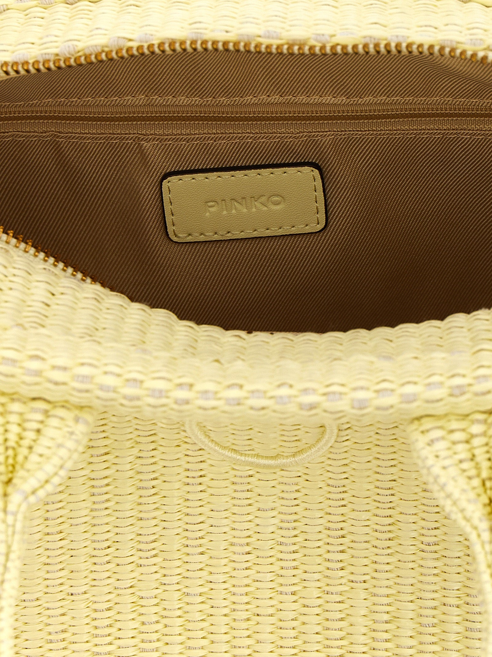 PINKO Zweifarbige Shopper-Tasche aus Polypropylen