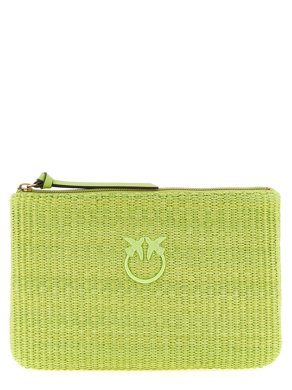 PINKO Zweifarbige Clutch aus Polypropylen