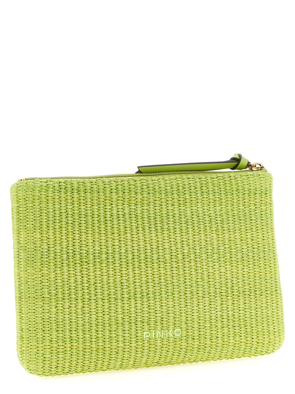 PINKO Zweifarbige Clutch aus Polypropylen