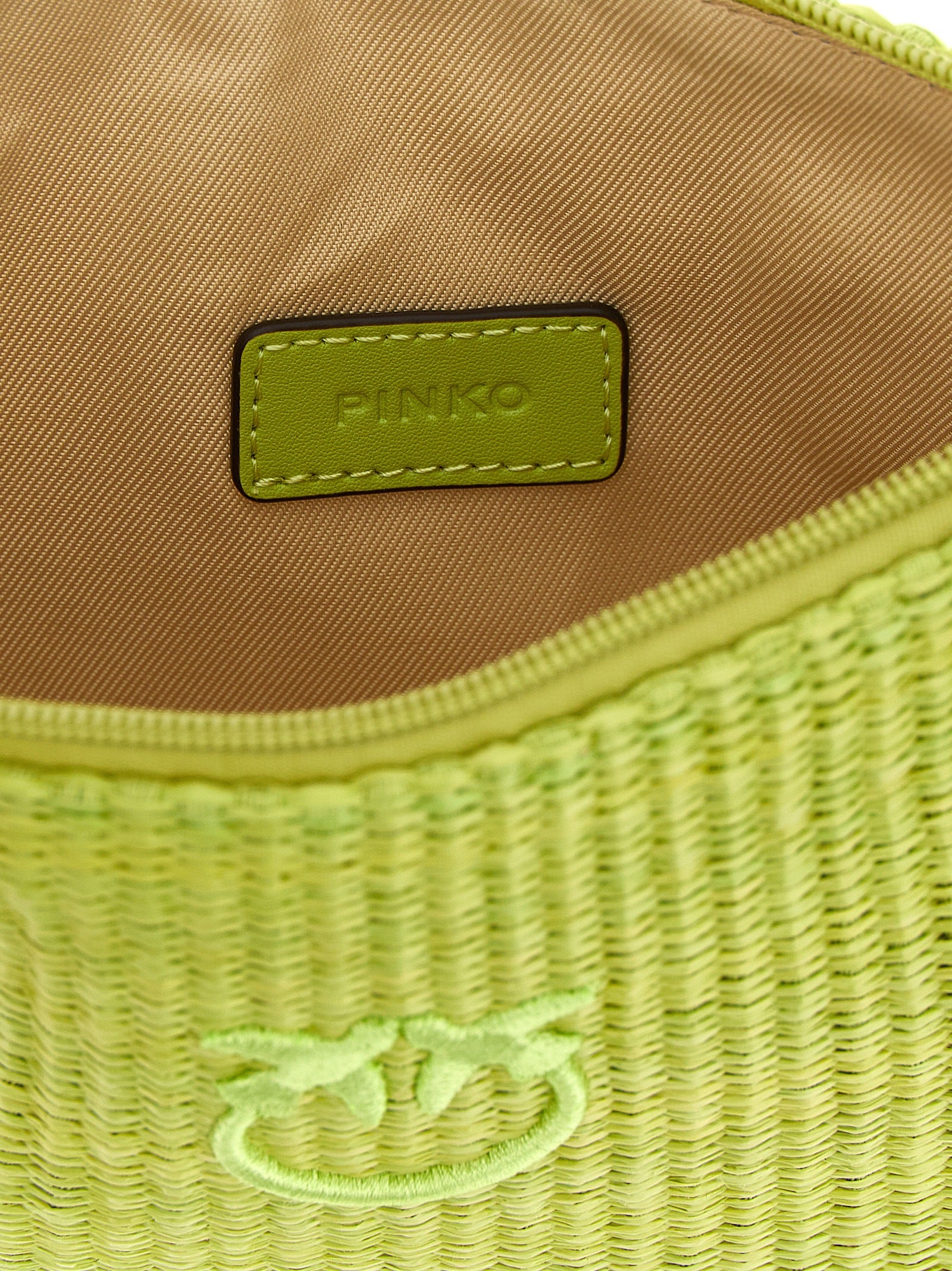 PINKO Zweifarbige Clutch aus Polypropylen