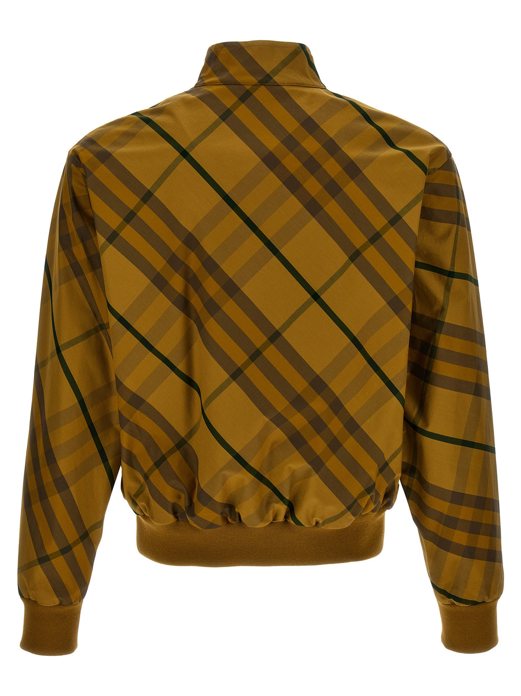 Burberry Zweifarbige Bomberjacke aus Baumwolle