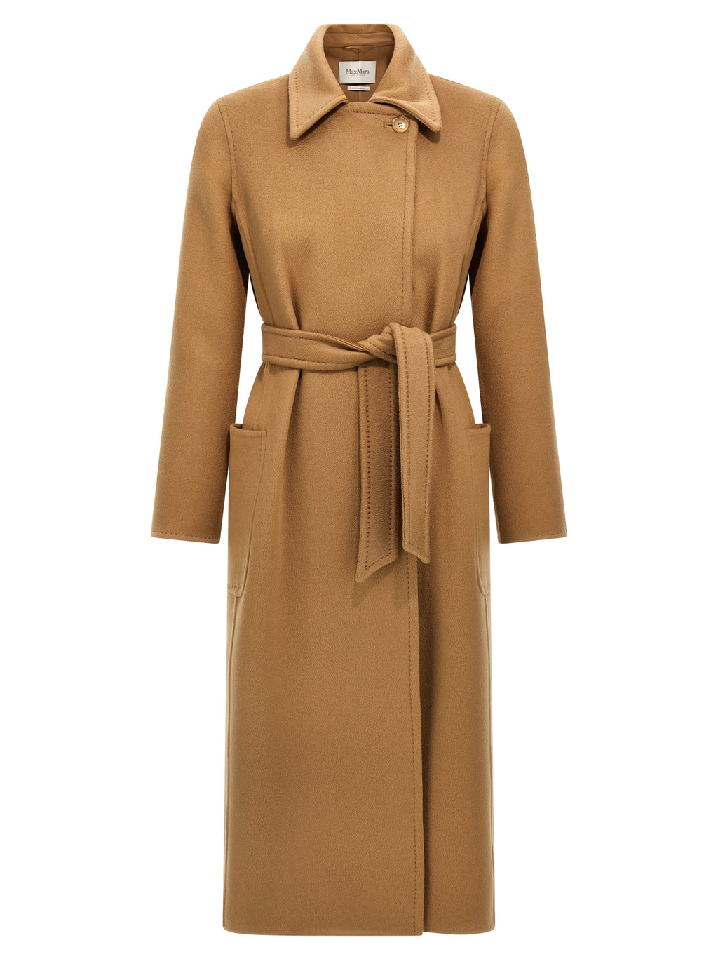 Max Mara Brauner Kaschmir-Mantel