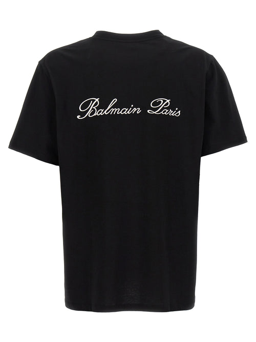 Balmain Bicolor Cotton T-Shirt