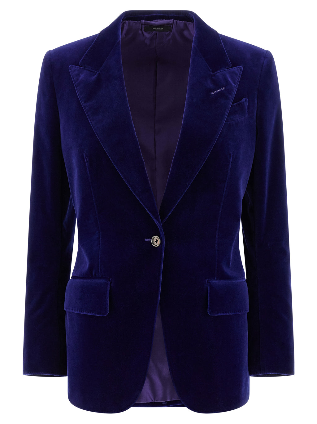 Tom Ford Blauer Baumwollblazer