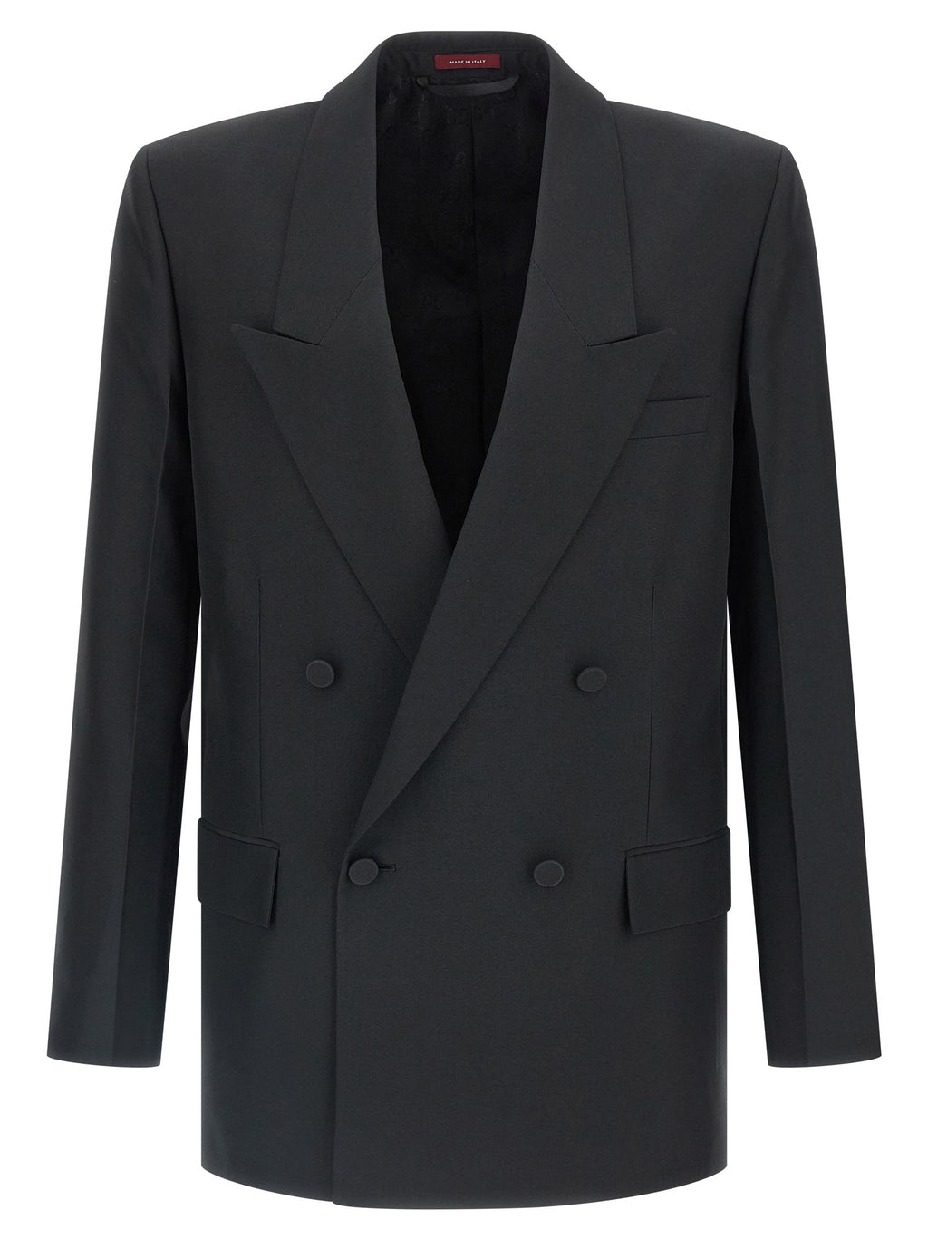 Gucci Schwarzer Blazer aus Polyester