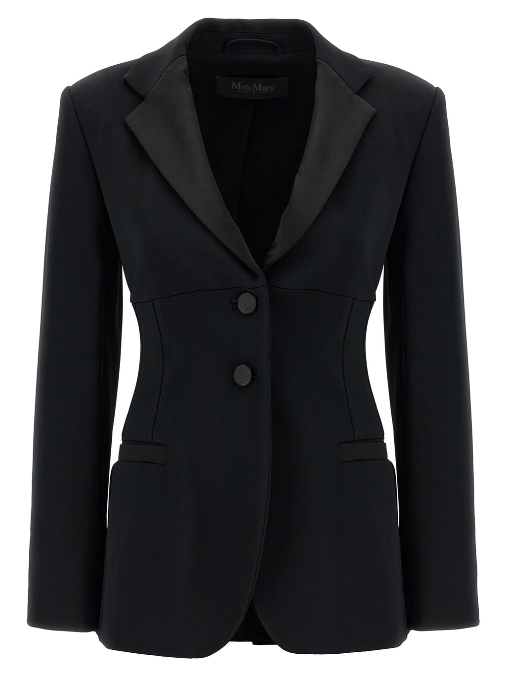 Max Mara Schwarzer Blazer aus Viskose