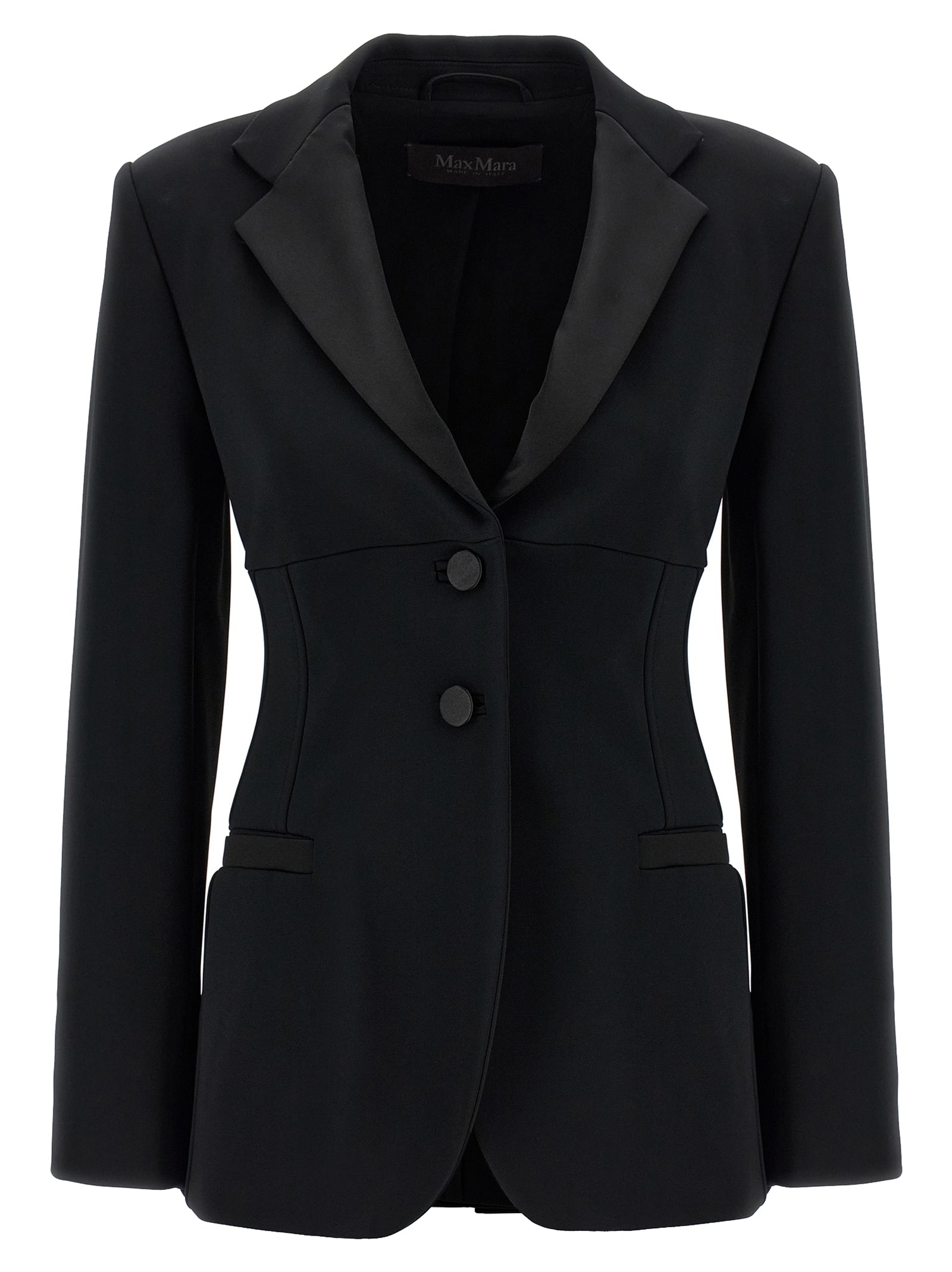 Max Mara Schwarzer Blazer aus Viskose
