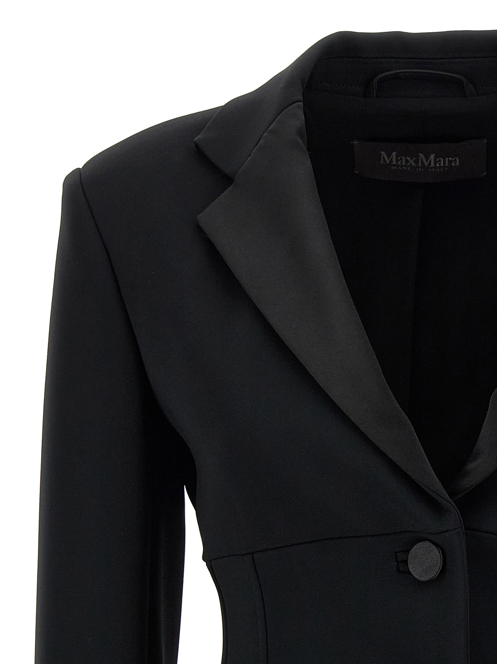 Max Mara Schwarzer Blazer aus Viskose