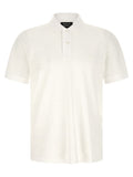 Hugo Boss Weißes Poloshirt aus Baumwolle