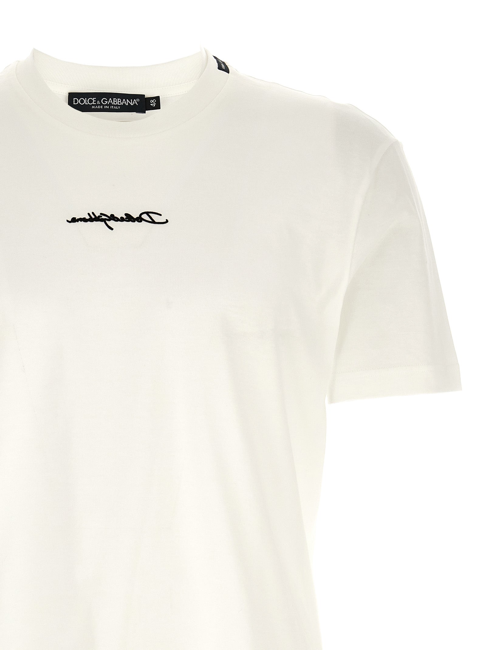 Dolce & Gabbana Herren-T-Shirt aus leichter Baumwolle – Stilvoll & Komfortabel