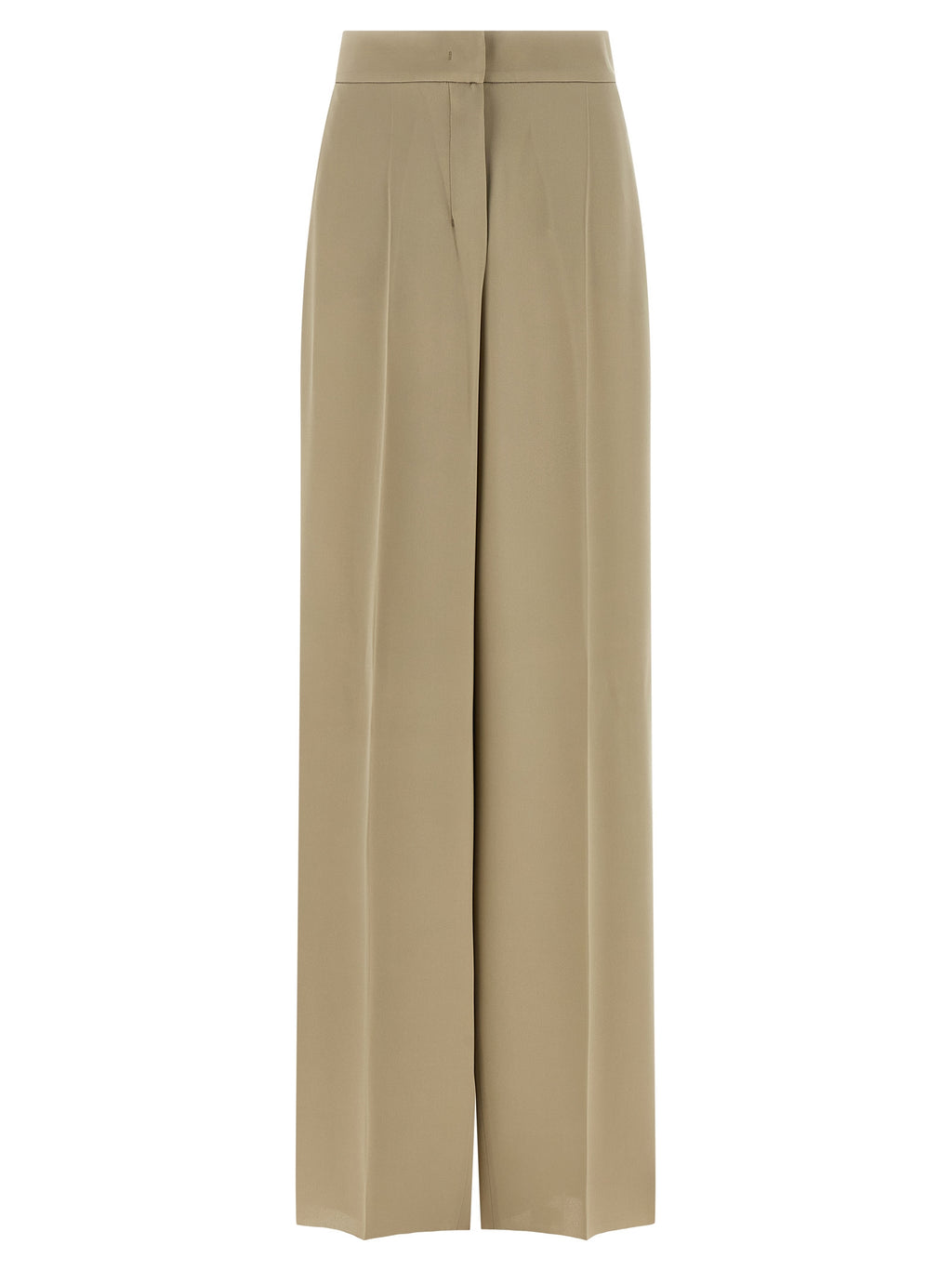 Max Mara Beige Seiden-Anzughose