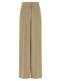 Max Mara Beige Seiden-Anzughose