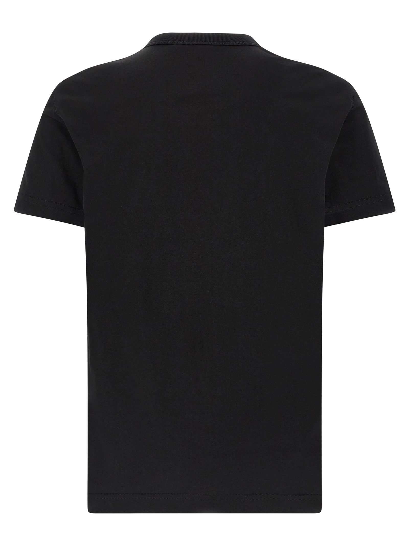 Dolce& Gabbana -Schwarzes Baumwoll-T-Shirt