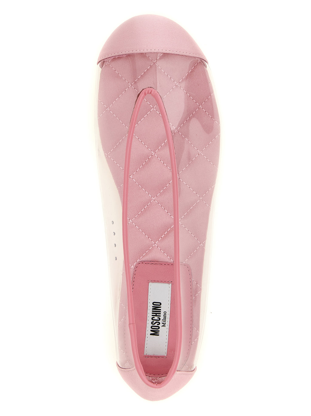 Moschino Mehrfarbige PVC-Ballerinas