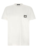Dolce & Gabbana Weißes Baumwoll-T-Shirt