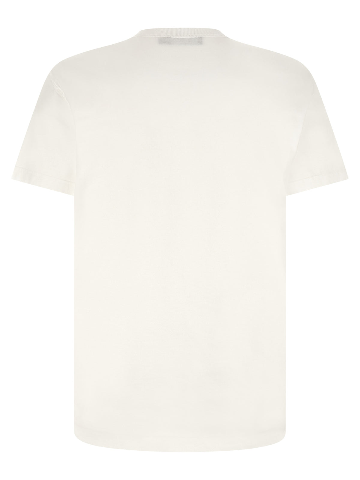 Dolce & Gabbana Weißes Baumwoll-T-Shirt
