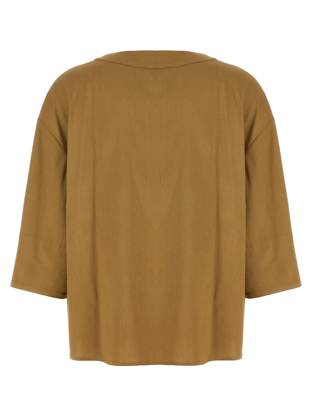 Max Mara Bicolor Leinenbluse
