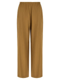 Max Mara Beige Leinen Freizeithose