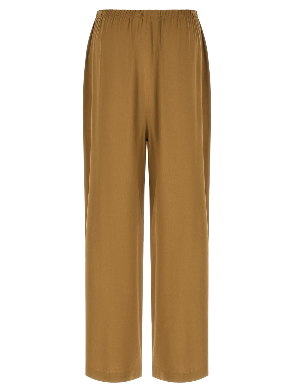 Max Mara Beige Leinen Freizeithose