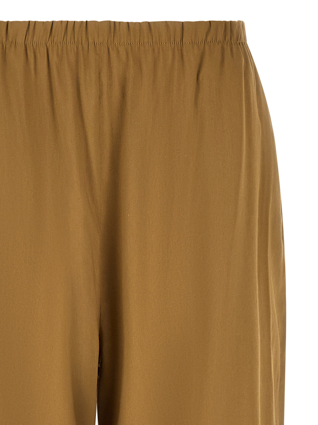 Max Mara Beige Leinen Freizeithose