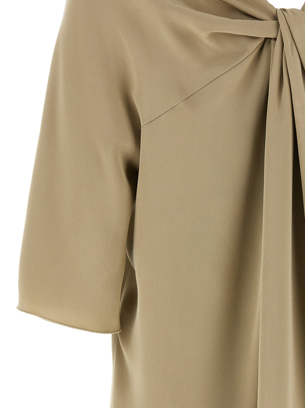 Max Mara Beige Seidenbluse